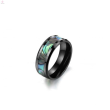 Brillant poli brillant vente chaude confort ajustement haute qualité bague en céramique noire